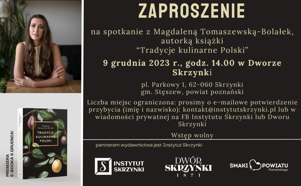 Read more about the article Zaproszenie na spotkanie autorskie w Dworze Skrzynki