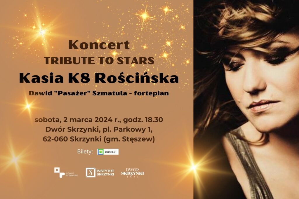 Read more about the article Kasia K8 Rościńska zaśpiewa w Dworze Skrzynki.
