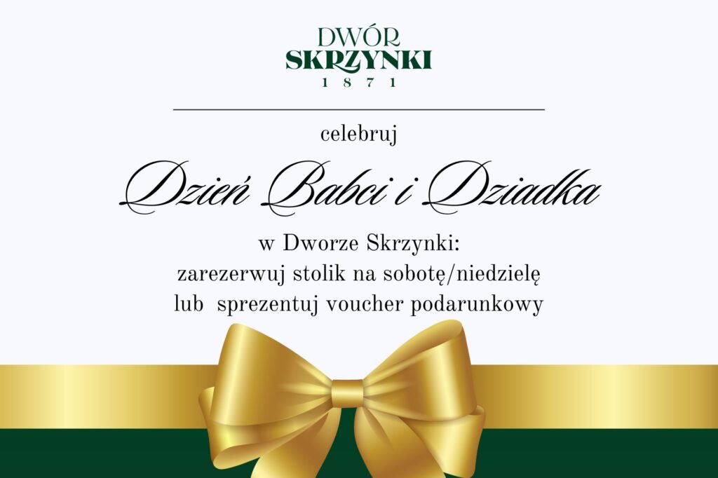 Read more about the article Dzień Babci i Dziadka w Dworze Skrzynki