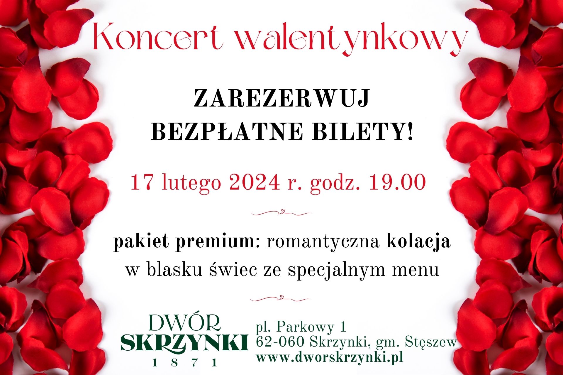 You are currently viewing Zarezerwuj bezpłatne wejściówki na wyjątkowy koncert walentynkowy