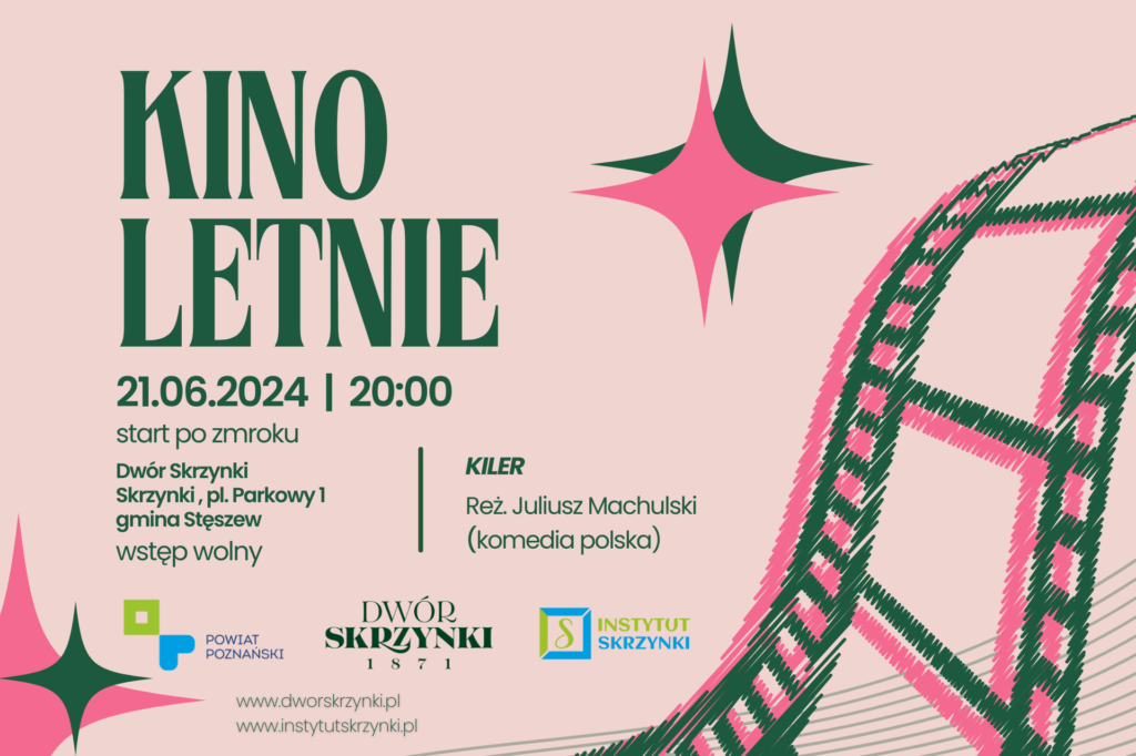 Read more about the article Kino letnie w Dworze Skrzynki. Sezon 2024: polskie komedie filmowe