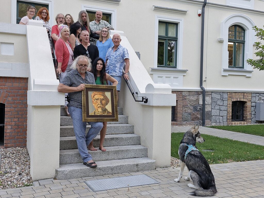 Read more about the article Leon Wyczółkowski symbolicznie zamieszkał w Dworze Skrzynki