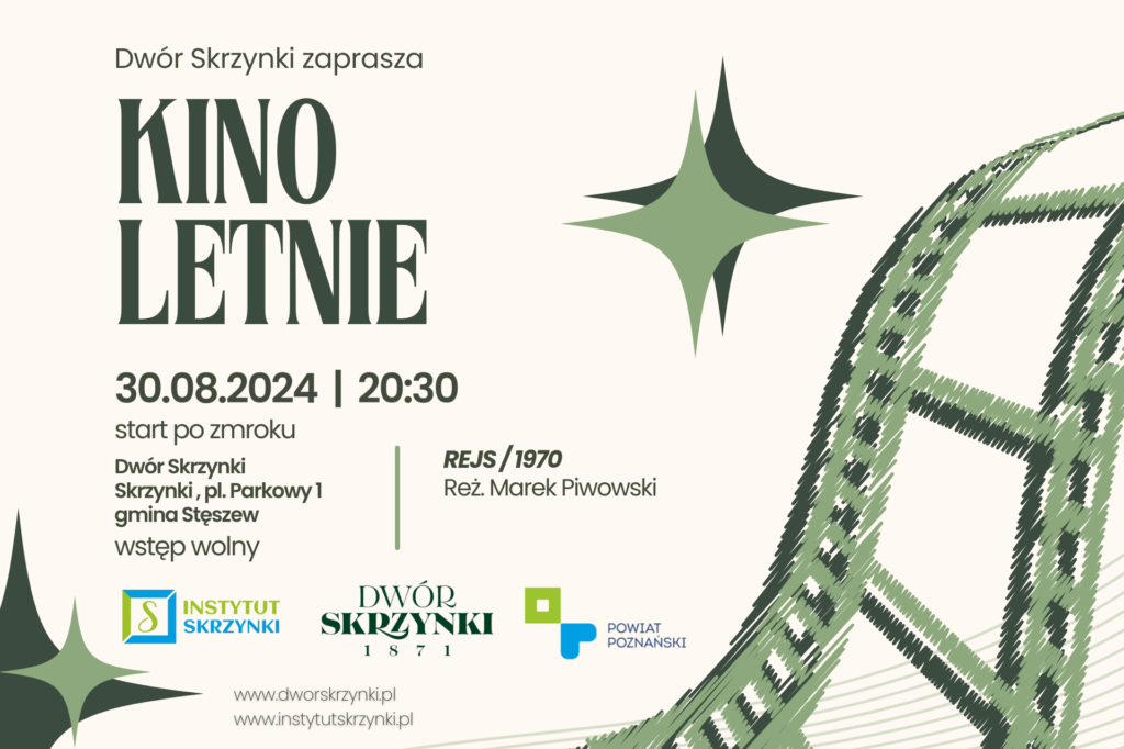 Read more about the article REJS – kino letnie w Dworze Skrzynki