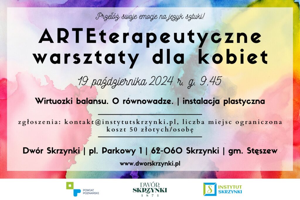 Read more about the article Warsztaty ARTE dla pań w Dworze Skrzynki.
