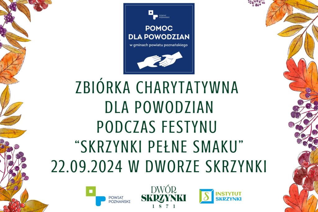 Read more about the article Zbiórka charytatywna dla powodzian podczas festynu 22 września w Skrzynkach