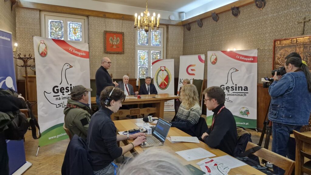 Read more about the article Listopad miesiącem gęsiny – konferencja prasowa