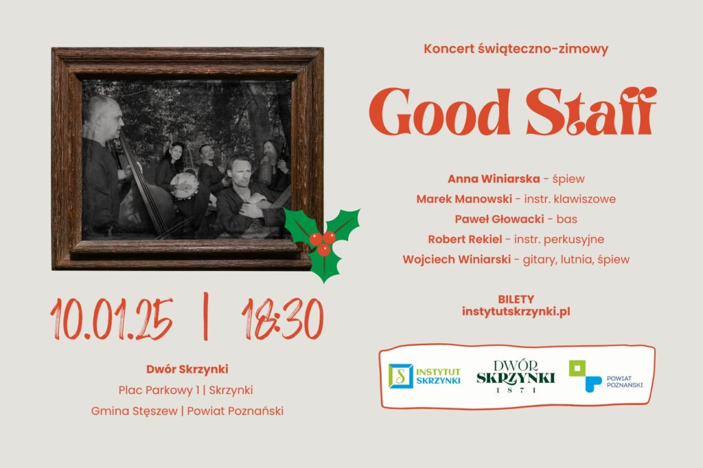 Read more about the article Wyjątkowy Koncert świąteczno-zimowy Good Staff w Dworze Skrzynki
