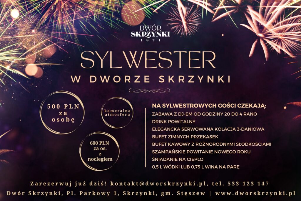 Read more about the article Sylwester w Dworze Skrzynki