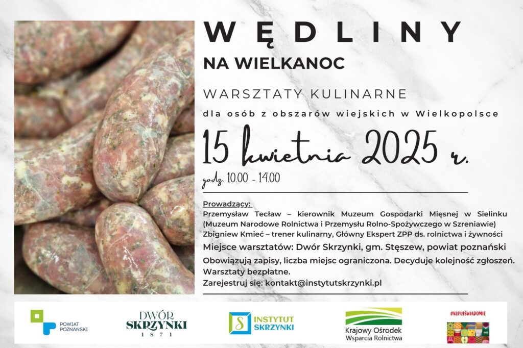 Read more about the article Wędliny na Wielkanoc – kulinarne warsztaty dla osób z obszarów wiejskich w Wielkopolsce
