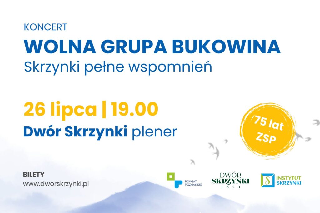Read more about the article Skrzynki pełne wspomnień – zaśpiewa „Wolna Grupa Bukowina”.