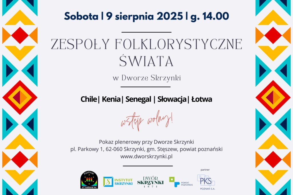 Read more about the article Zespoły folklorystyczne świata wystąpią w Dworze Skrzynki