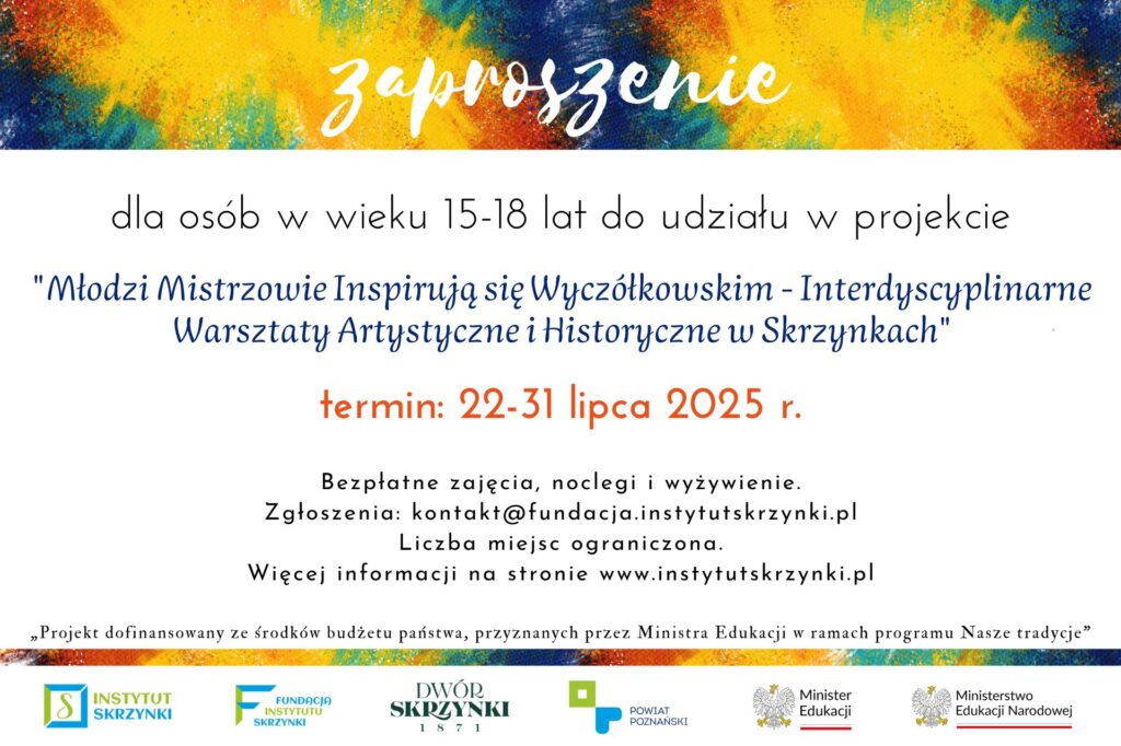 Read more about the article Zapraszamy na bezpłatne warsztaty dla młodzieży