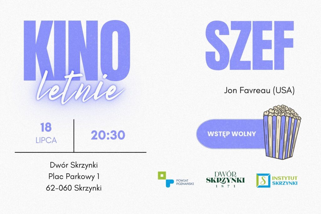 Read more about the article Kino letnie Dworu Skrzynki zaprasza 18 lipca na film