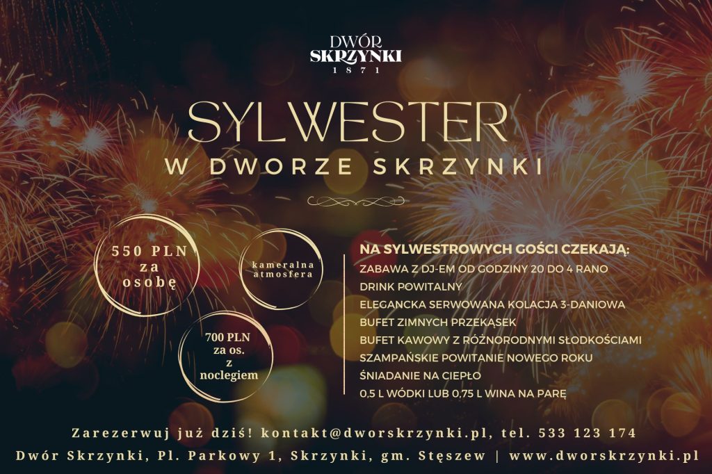 Read more about the article Sylwester w Dworze Skrzynki