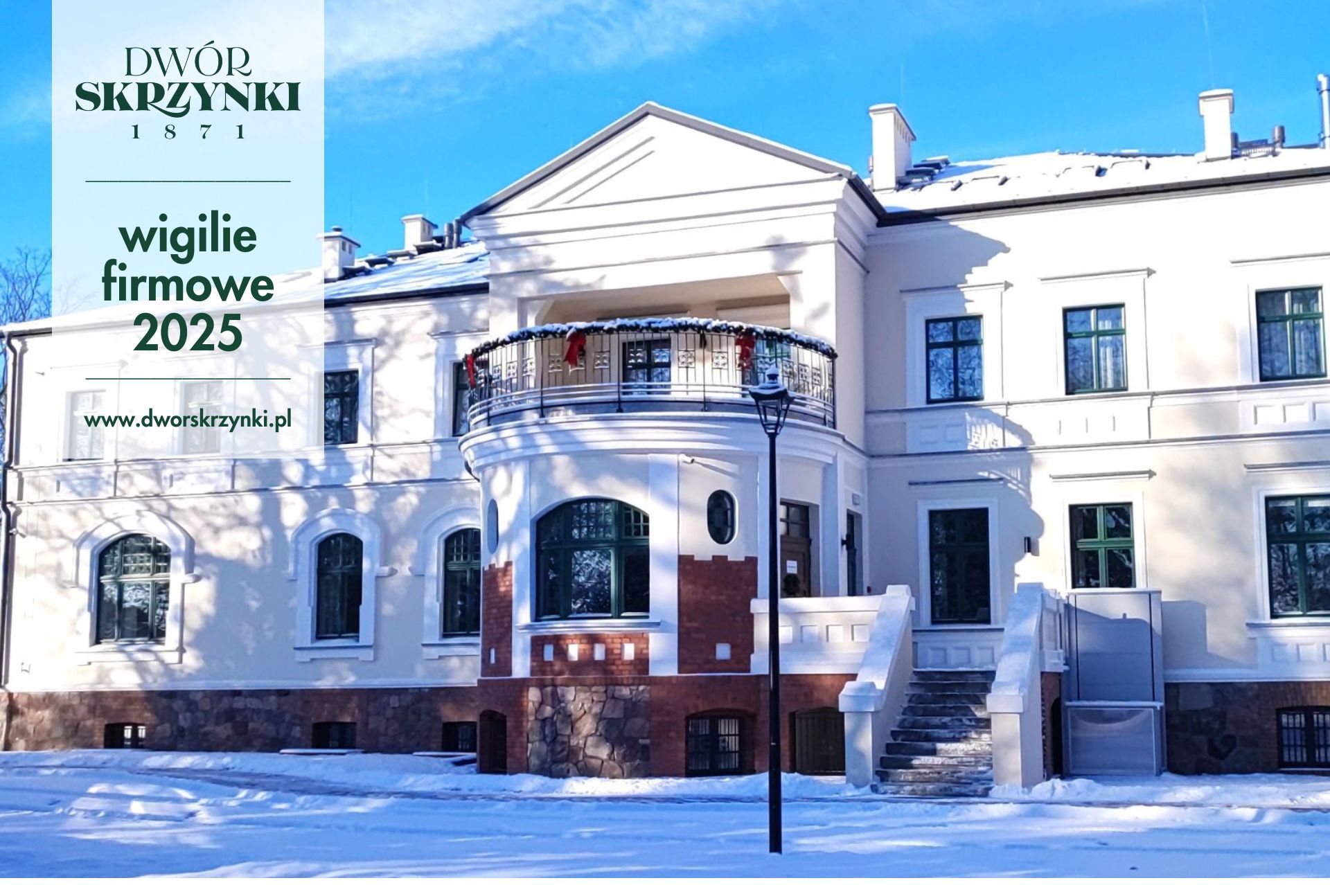 You are currently viewing Wigilie firmowe w Dworze Skrzynki
