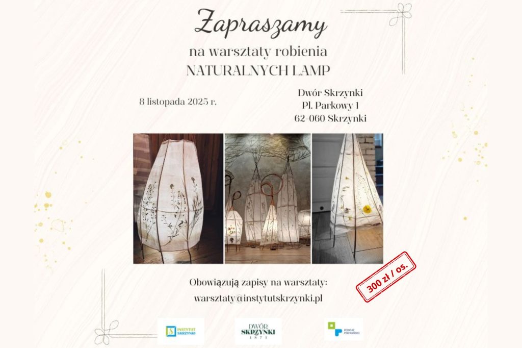Read more about the article Warsztaty z robienia naturalnych lamp
