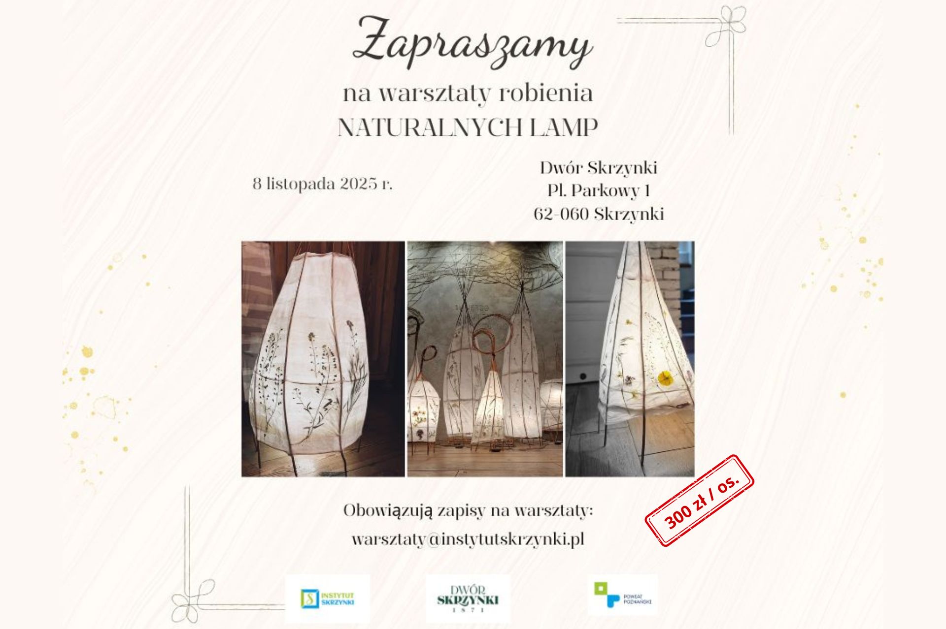 You are currently viewing Warsztaty z robienia naturalnych lamp