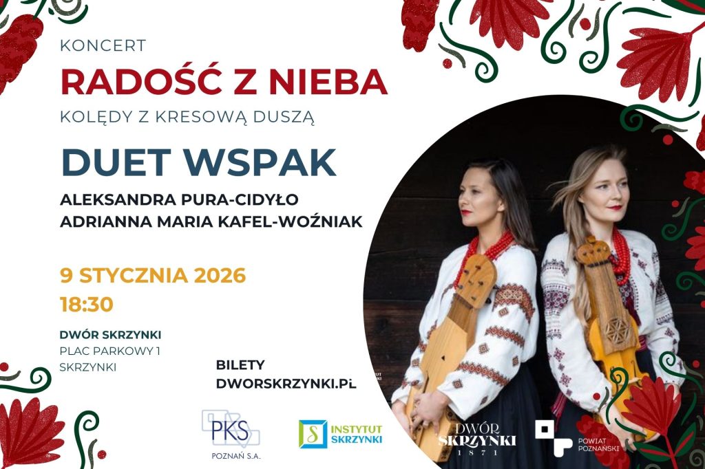 Read more about the article RADOŚĆ Z NIEBA – Kolędy z kresową duszą w wykonaniu Duetu WSPAK