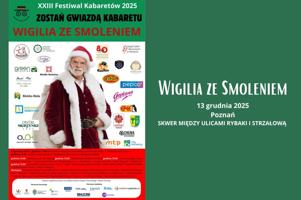 Read more about the article „Wigilia ze Smoleniem” odbędzie się w sobotę 13 grudnia 2025