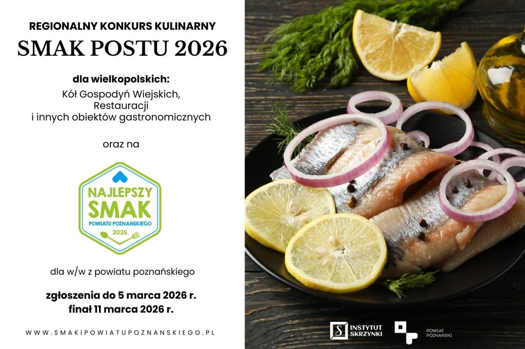 Read more about the article Regionalny konkurs kulinarny „Smak Postu 2026” dla wielkopolskich KGW i gastronomii