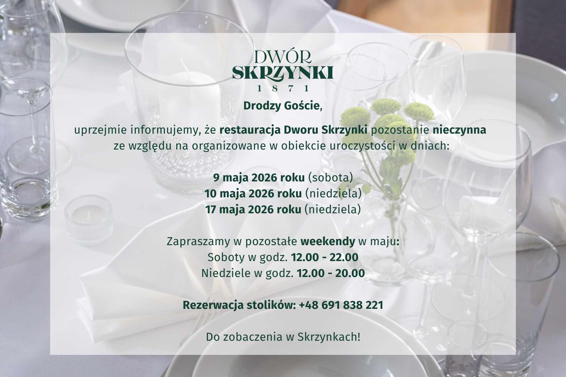 You are currently viewing Maj w Dworze Skrzynki