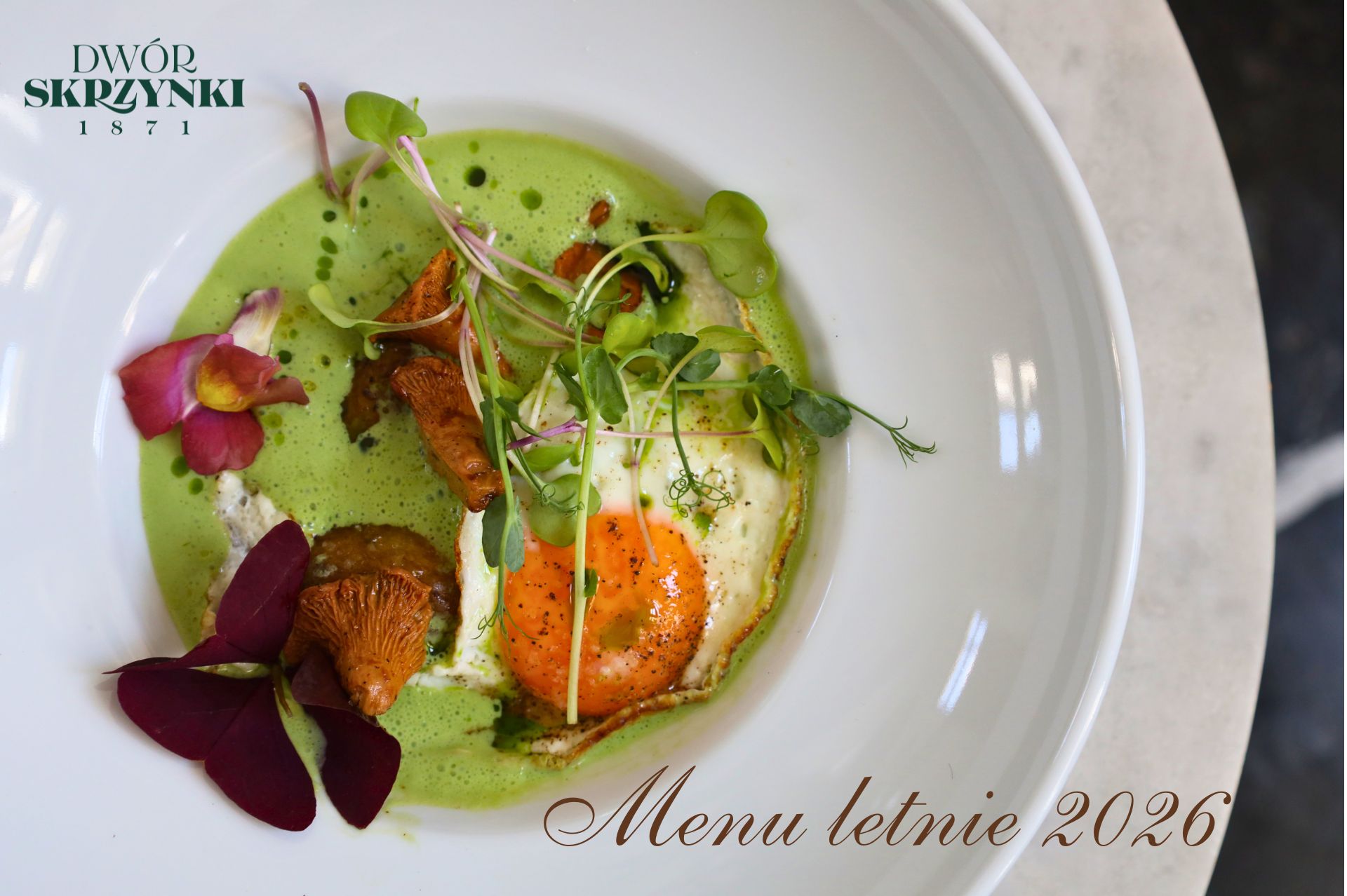 You are currently viewing Menu letnie w restauracji Dworu Skrzynki | 2026
