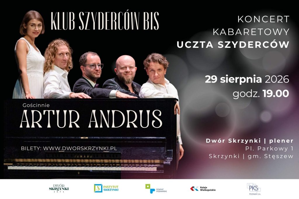 Read more about the article Koncert kabaretowy w Dworze Skrzynki | Klub Szyderców Bis i gościnnie Artur Andrus