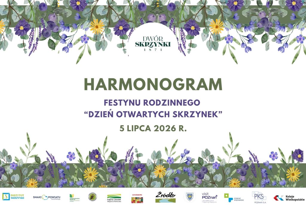 Read more about the article Harmonogram festynu rodzinnego „Dzień Otwartych Skrzynek” 5.07.2026