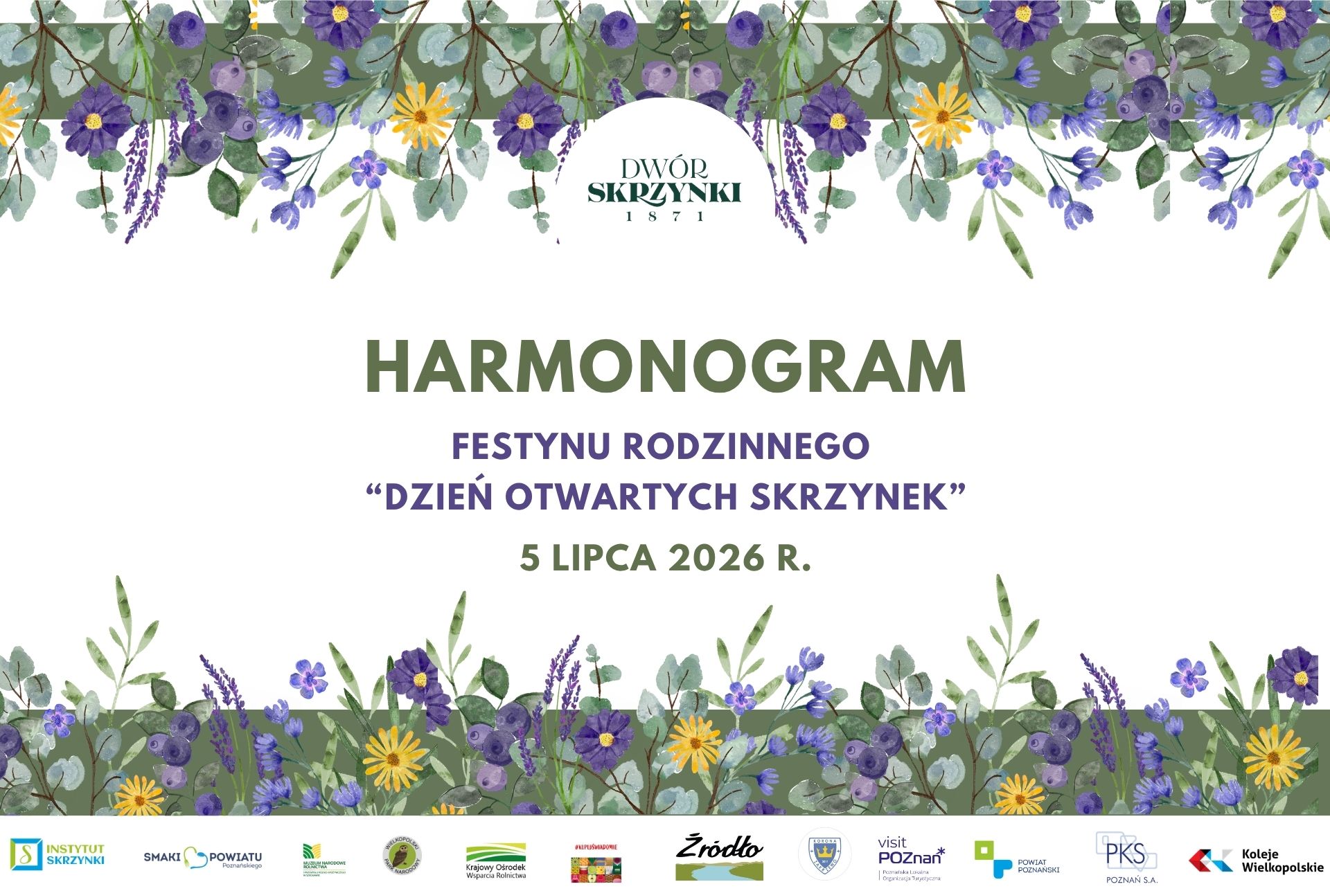 You are currently viewing Harmonogram festynu rodzinnego „Dzień Otwartych Skrzynek” 5.07.2026