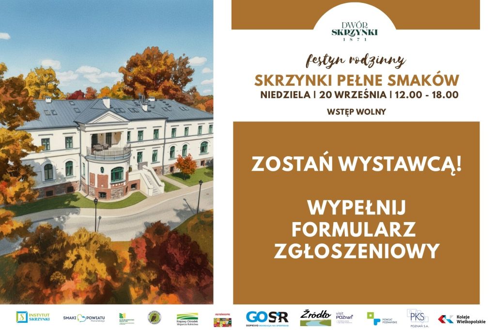 Read more about the article Wystawcy poszukiwani! Zapraszamy na festyn „Skrzynki Pełne Smaków”