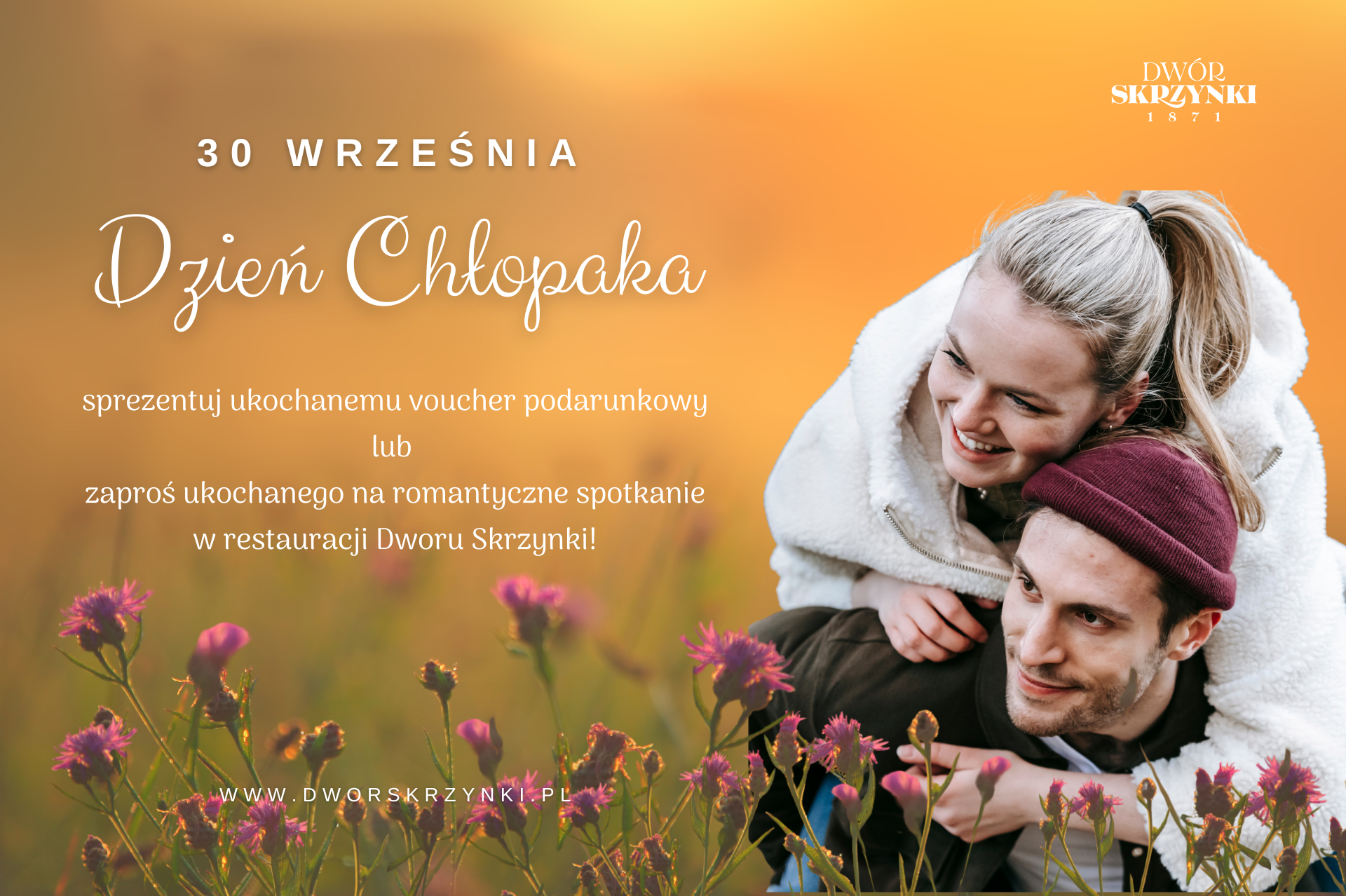You are currently viewing Voucher na Dzień Chłopaka do Restauracji Dworu Skrzynki