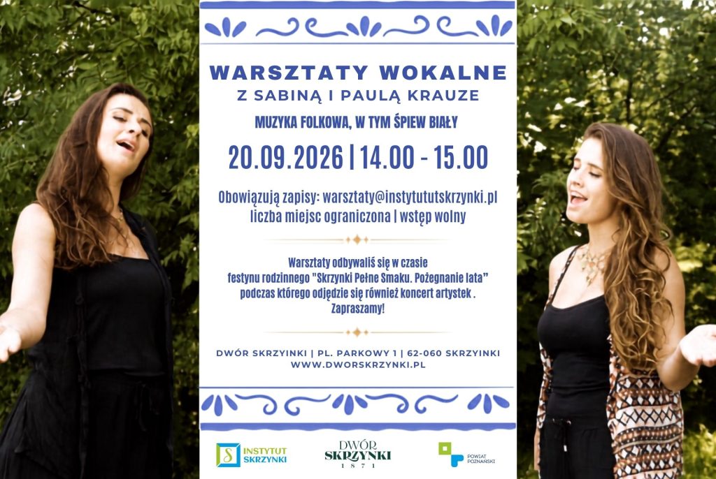 Read more about the article Warsztaty wokalne z Paulą i Sabina Krauze